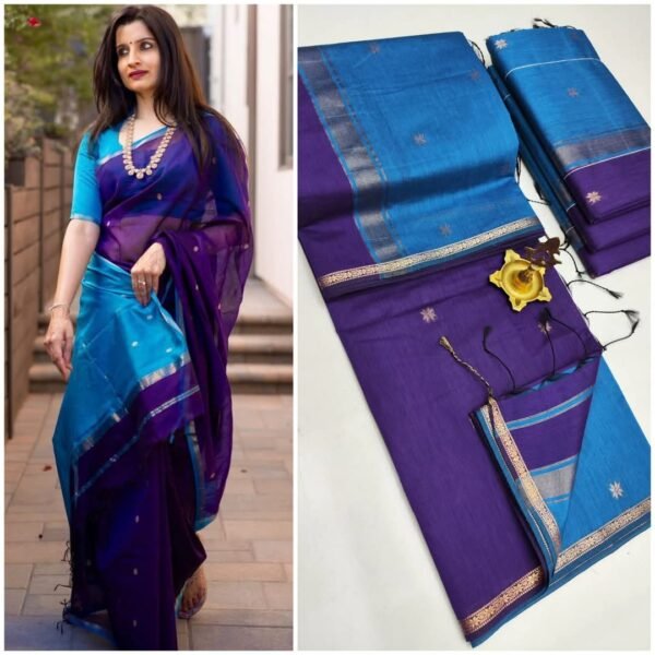 Maheswari Silk cotton saree
