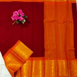 Mayuri Sungudi Cotton Saree – Without Blouse (100 Count)