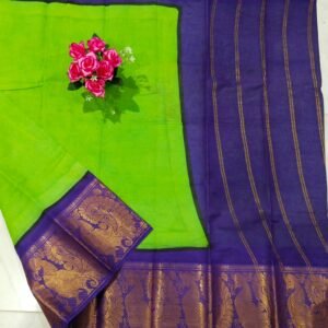Mayuri Sungudi Cotton Saree – Without Blouse (100 Count)