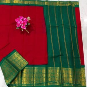 Mayuri Sungudi Cotton Saree – Without Blouse (100 Count)