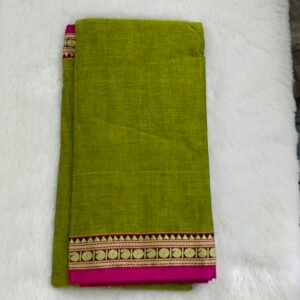 Narayanan Pet Mercerised Cotton Saree with Small Border