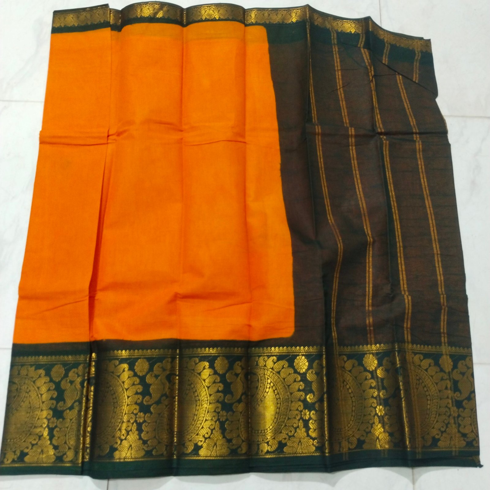 Mayuri Sungudi Cotton Saree – Without Blouse (100 Count)
