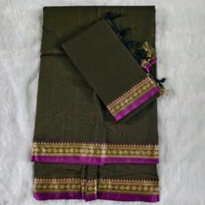 Narayanpet Mercerised Cotton Dress Material Set – GOWRI type- Long Umbrella Gown (S to 5XL Stitchable)